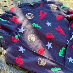 Talbot’s By The Sea Pullover Cotton Sweater